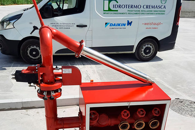 Vendita e installazione di impianti antincendio